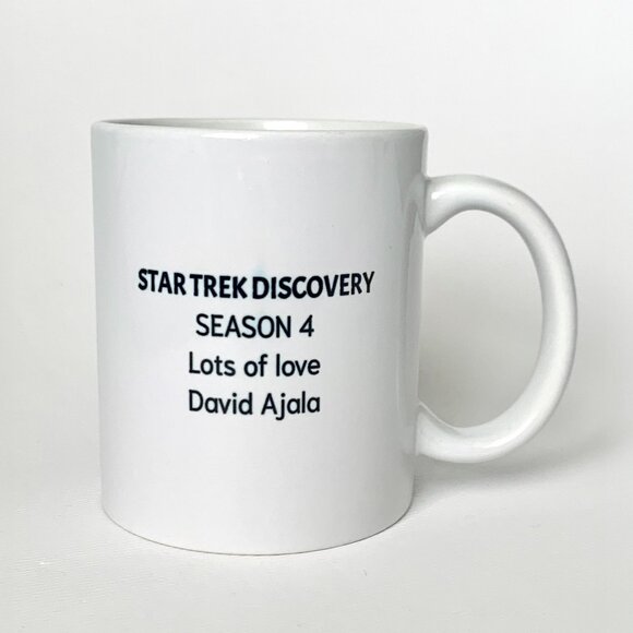 Star Trek Discovery The Purrfect Pair Season 4 Ceramic Mug Cup David Ajala Book - Picture 2 of 8